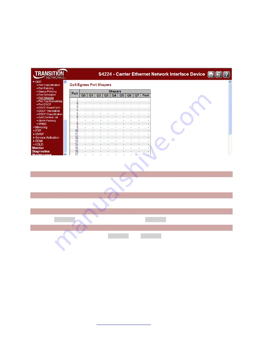 Transition Networks S4224 Скачать руководство пользователя страница 326