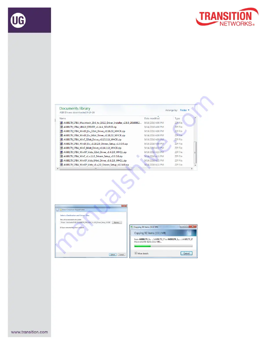 Transition Networks Scorpion-USB 3.0 TN-USB3 01 Series Скачать руководство пользователя страница 15