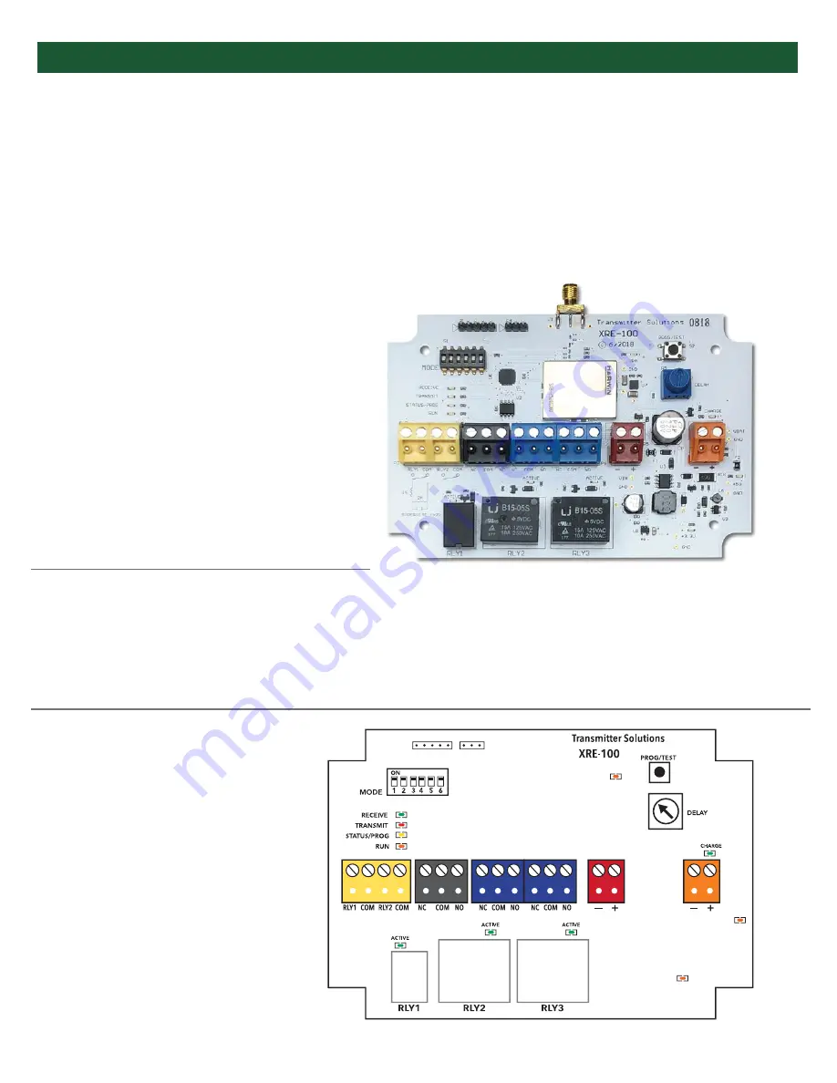 Transmitter Solutions Reign XRE-100 Manual Download Page 3