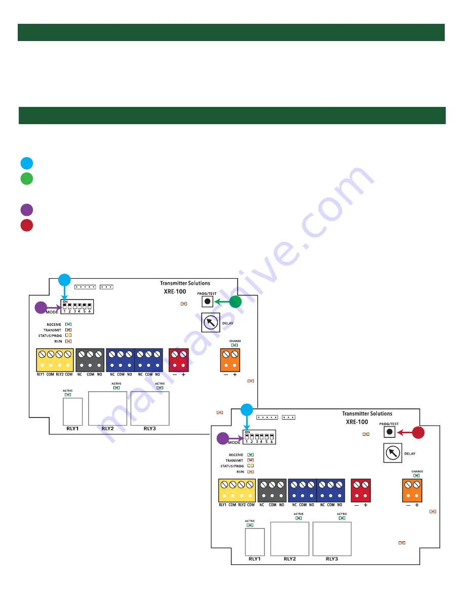 Transmitter Solutions Reign XRE-100 Manual Download Page 9