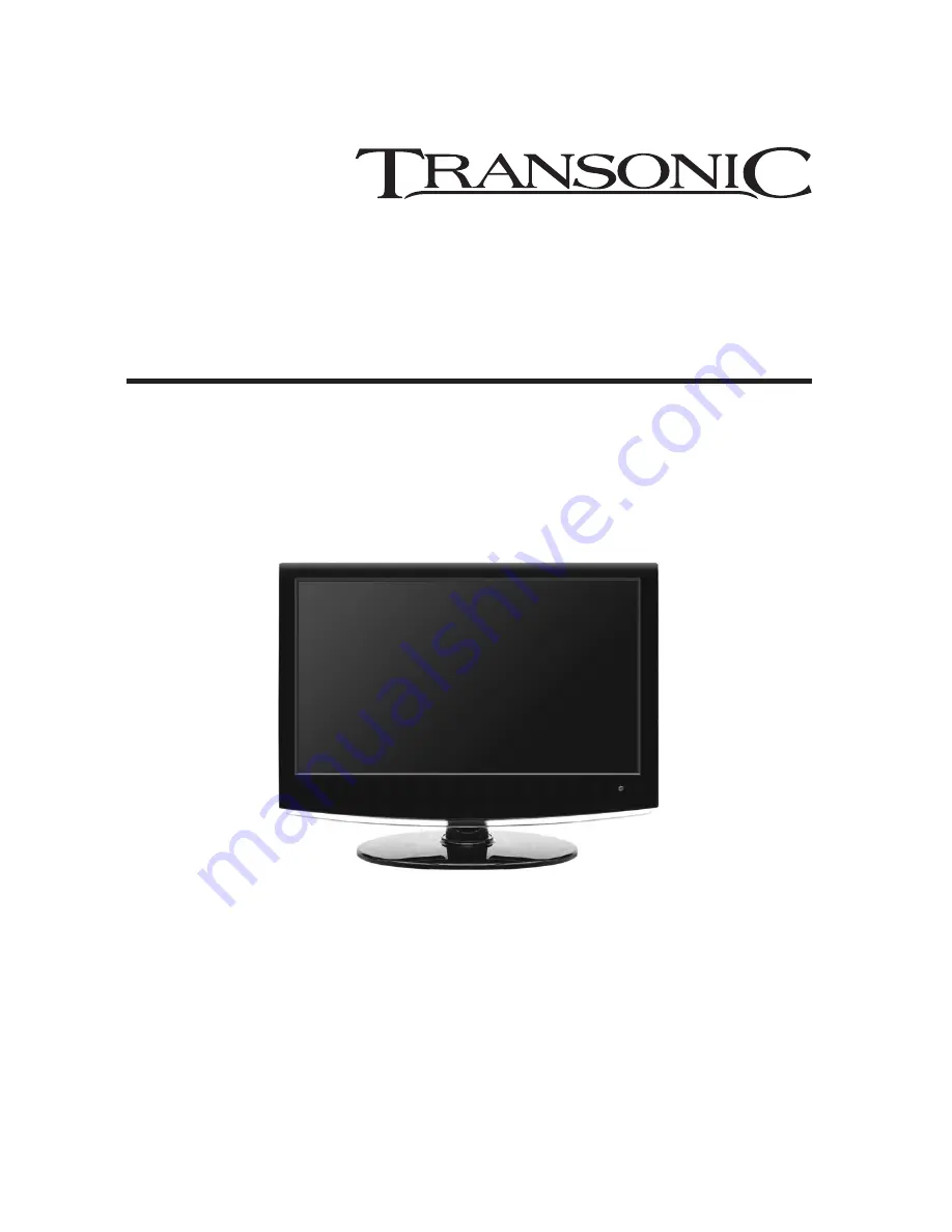 Transonic TC-1901LCD Скачать руководство пользователя страница 1