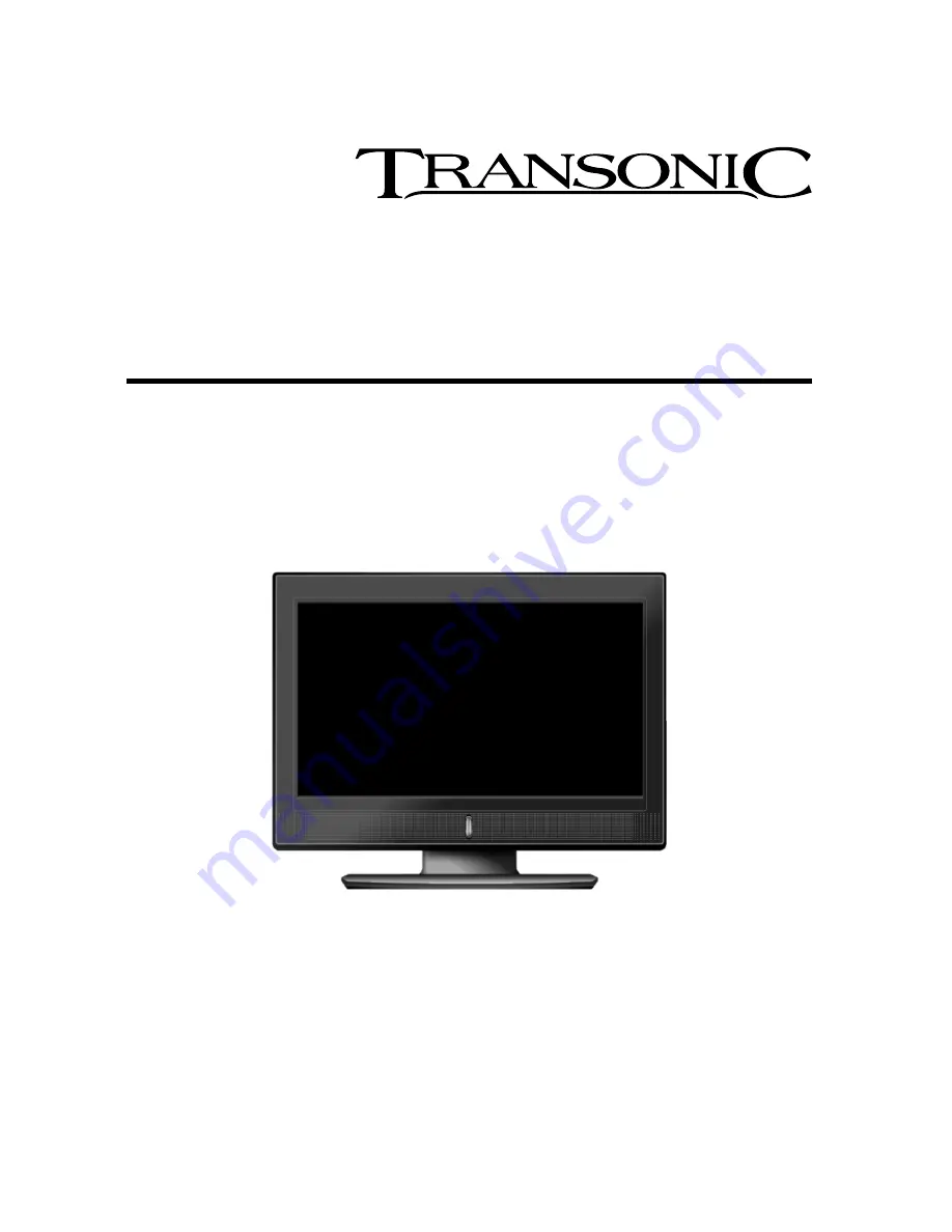 Transonic TC-L3236LCD Instruction Manual Download Page 1