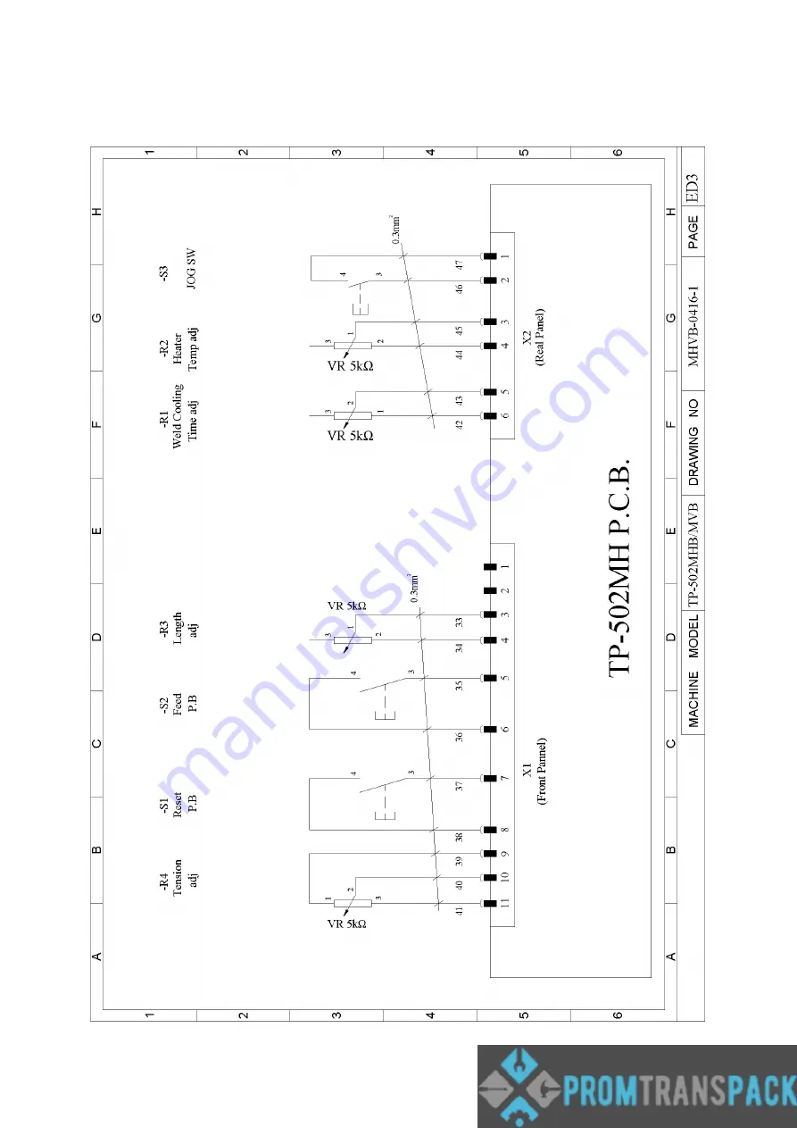 Transpak GENESIS HORI TP-502MH Скачать руководство пользователя страница 46