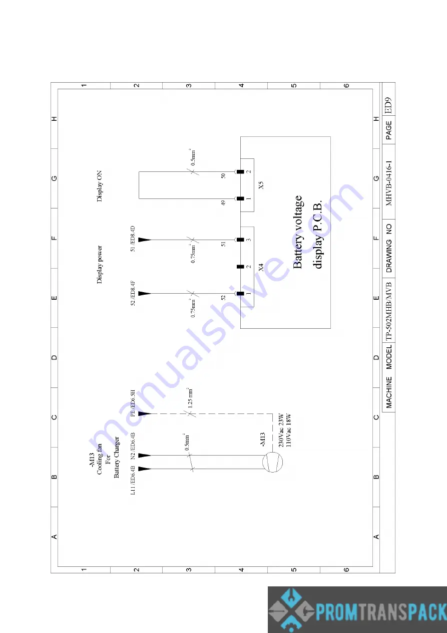 Transpak GENESIS HORI TP-502MH Скачать руководство пользователя страница 52