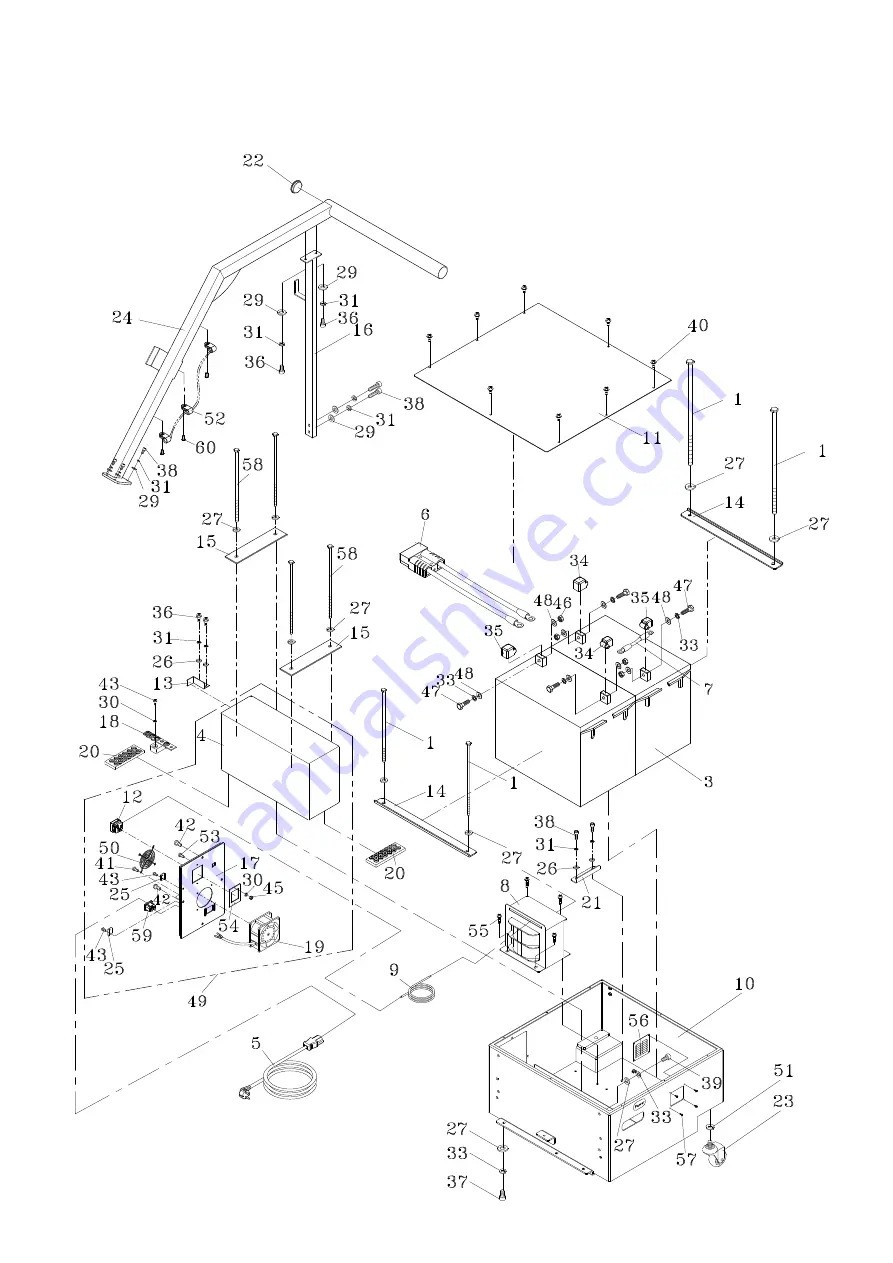 Transpak MINI-VERTI TP-202MV Operation, Safety & Spare Parts Manual Download Page 70