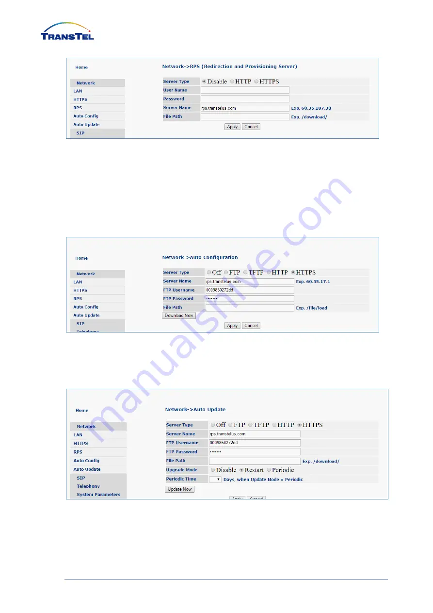 TransTel Communications IP37-71 Скачать руководство пользователя страница 12