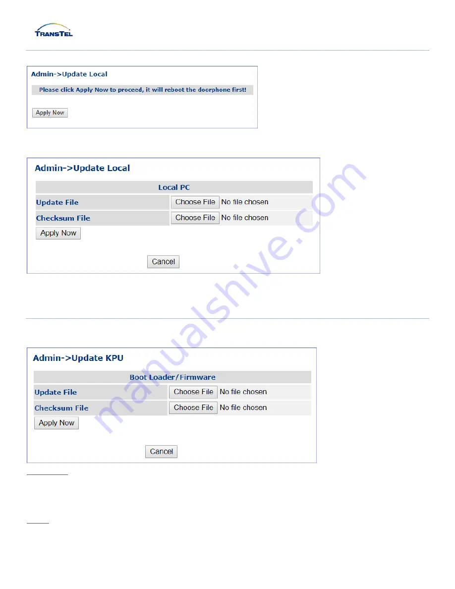 TransTel Communications IP3922 Series Скачать руководство пользователя страница 50