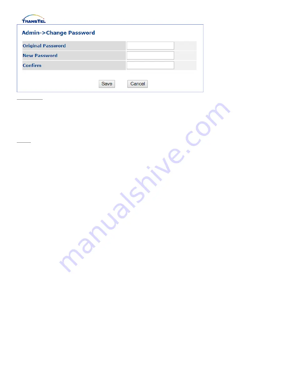 TransTel Communications IP3922 Series User Manual Download Page 52