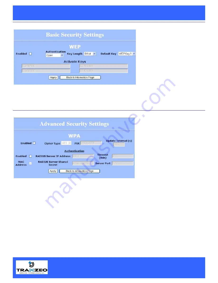 Tranzeo TR-CPQ Quick Start Manual Download Page 13