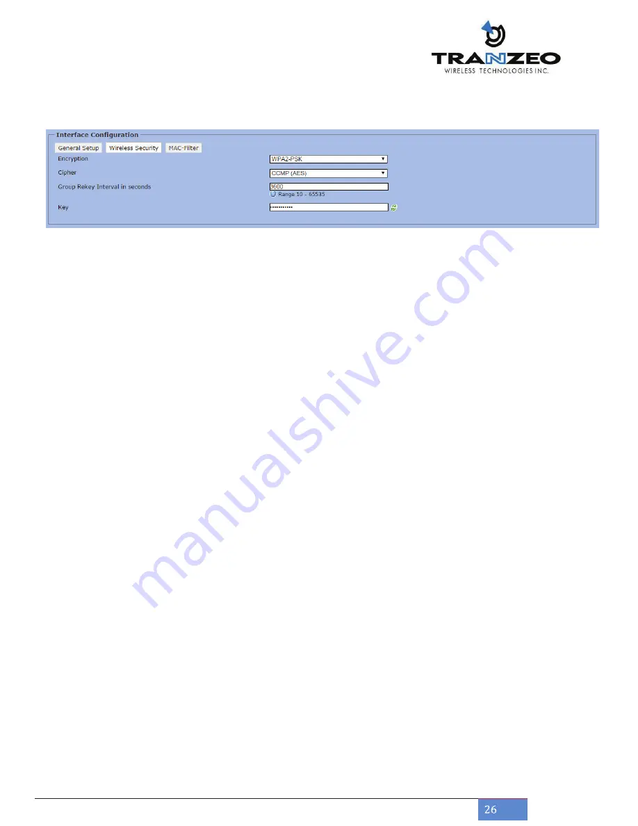 Tranzeo TR-MX50-15 Quick Start Manual Download Page 26