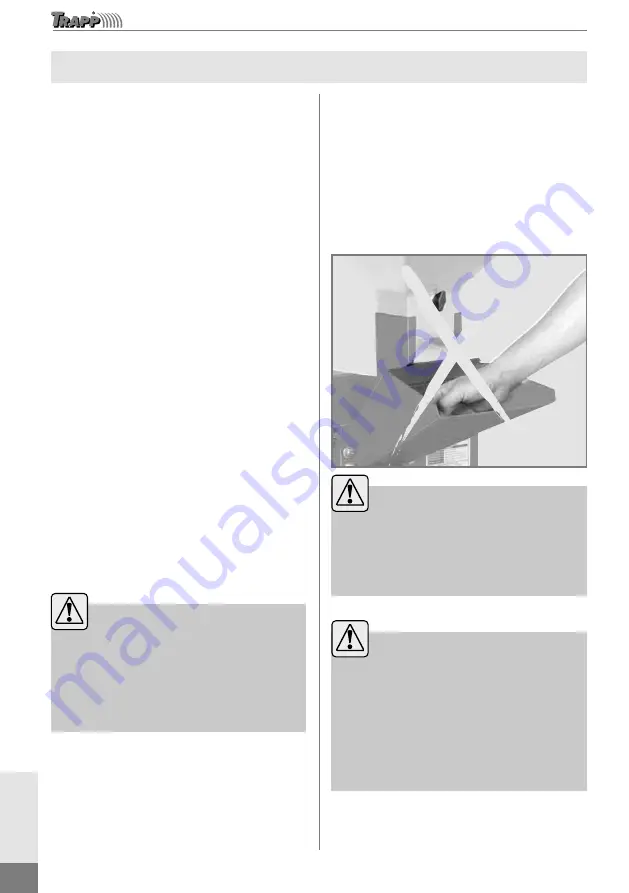 TRAPP TRF 600 Instruction Manual Download Page 26