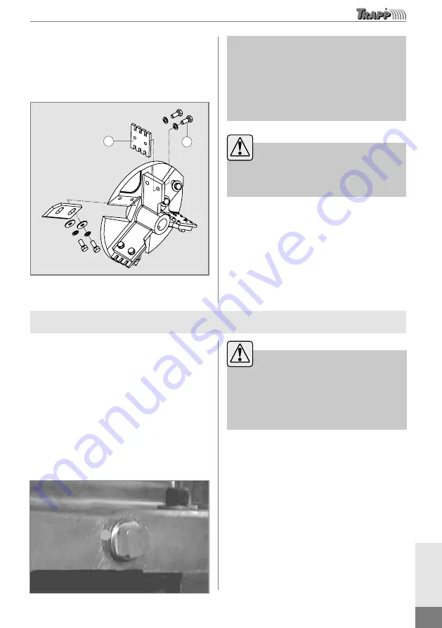 TRAPP TRF 600 Instruction Manual Download Page 61