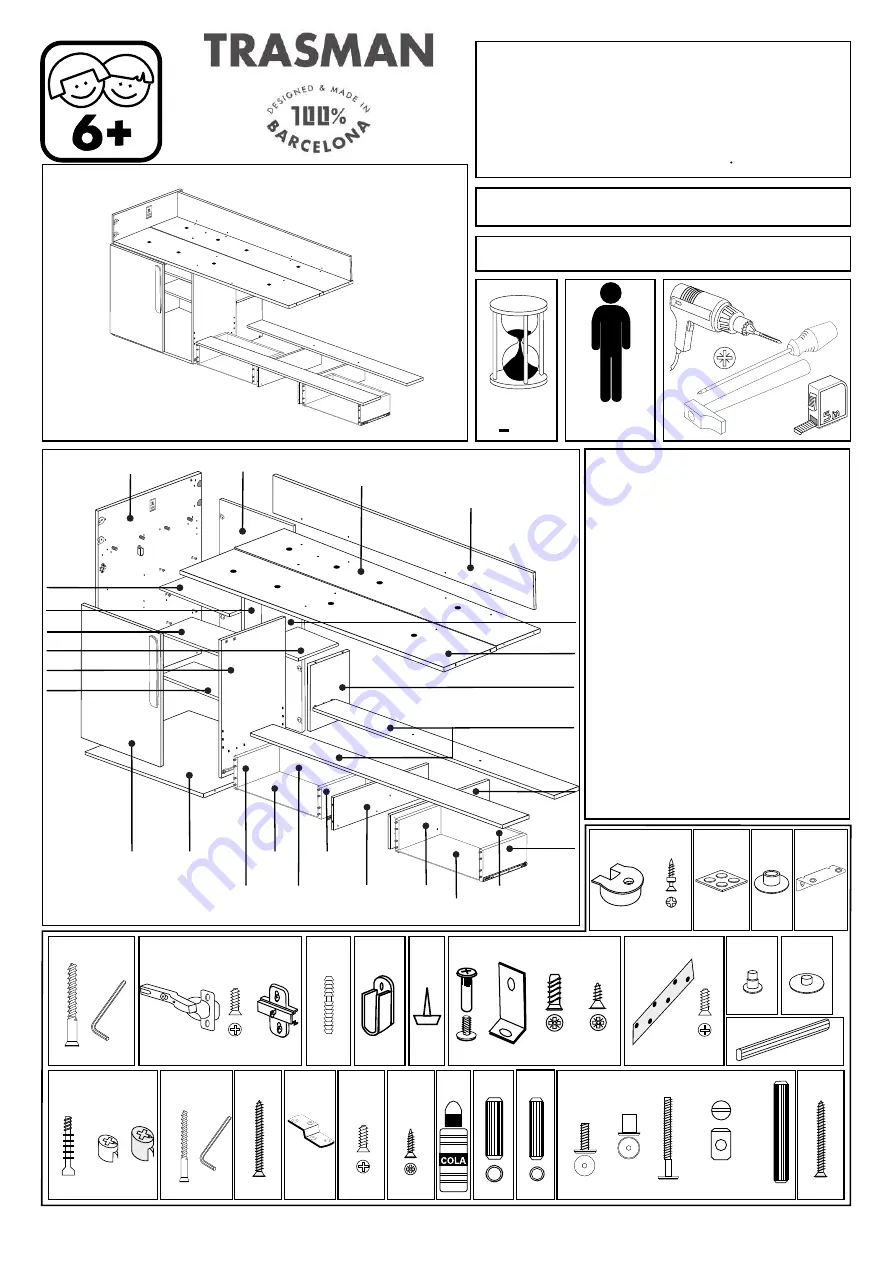 Trasman 1126A Bo1 Assembly Manual Download Page 3