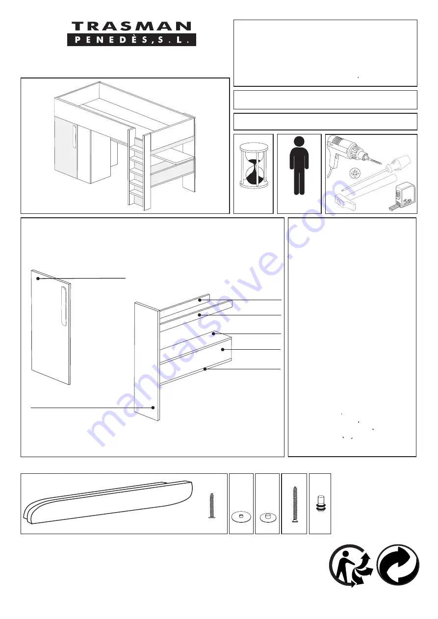 Trasman 1170F Bo9 Assembly Manual Download Page 1