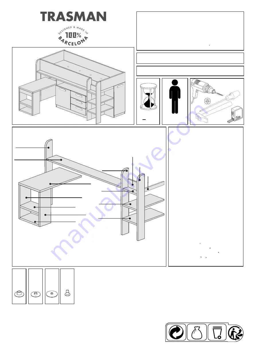 Trasman 6010 Bo8 Assembly Manual Download Page 1