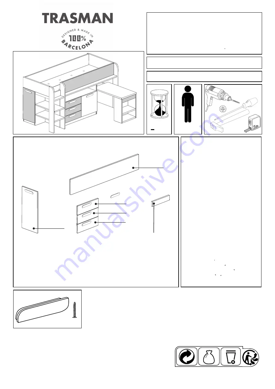 Trasman 6010 Bo8 Assembly Manual Download Page 53