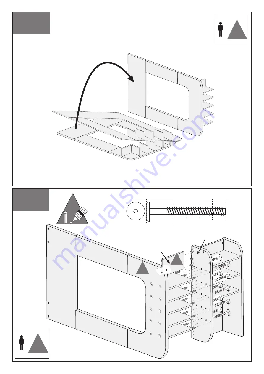 Trasman Graham MSPACE 5035 Assembly Manual Download Page 38