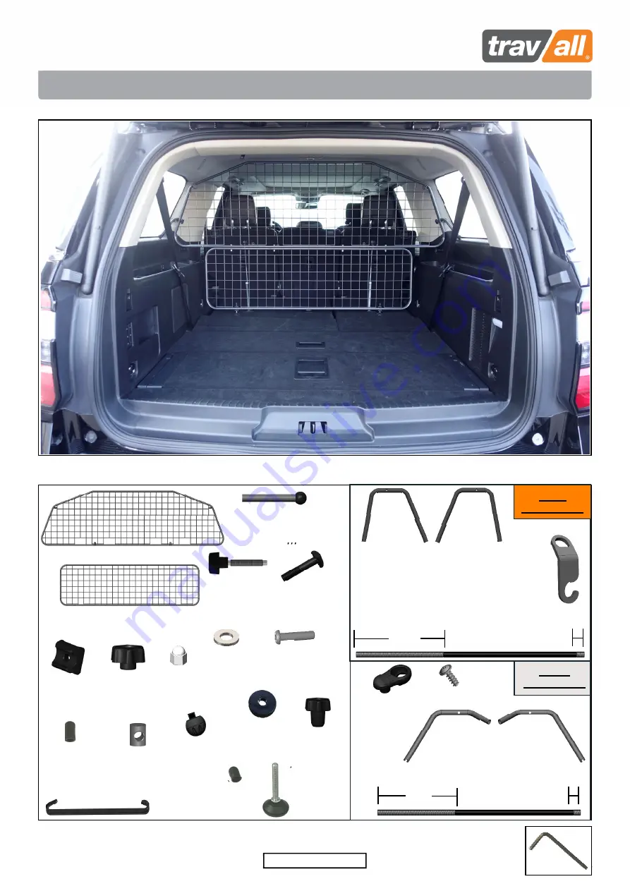 travall TDG 1585 Fitting Instruction Download Page 1