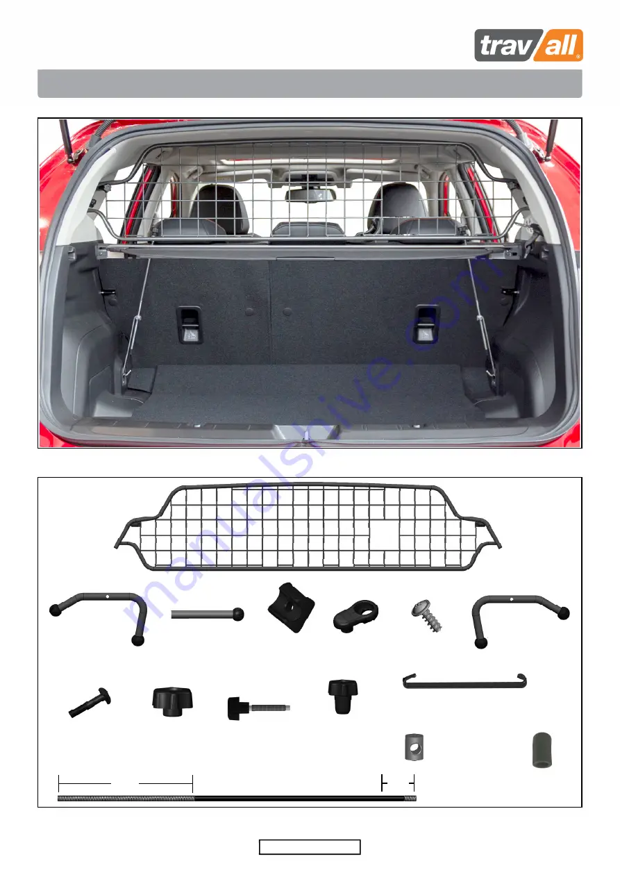 travall TDG 1622 Fitting Instructions Download Page 1