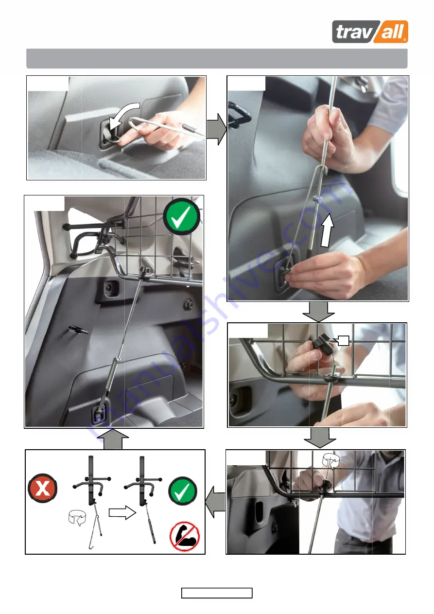 travall TDG 1622 Fitting Instructions Download Page 4