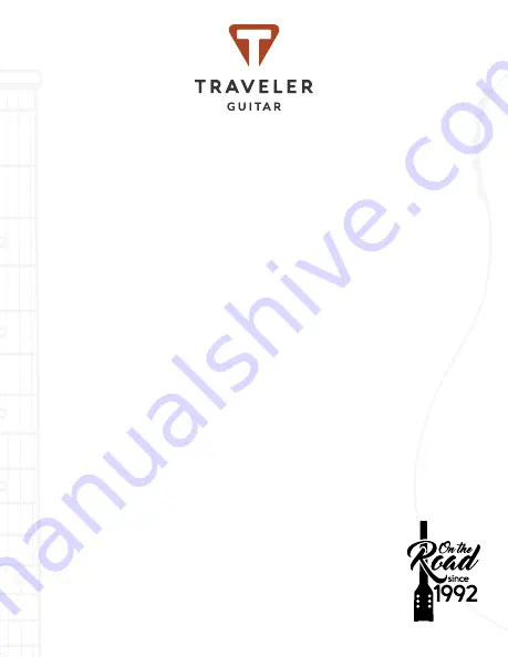 Traveler Guitar Escape Mark III User Manual Download Page 1