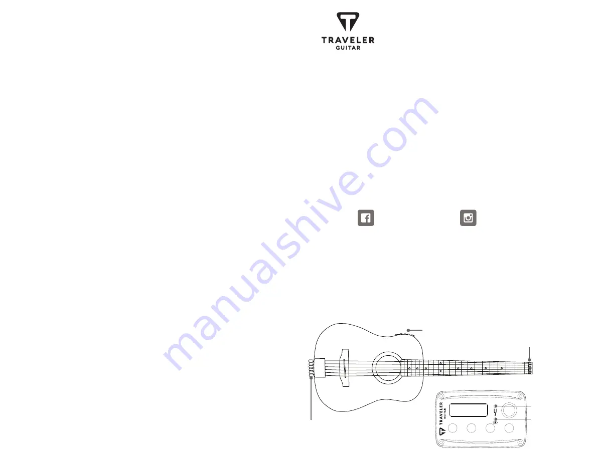 Traveler Guitar REDLANDS DREADNOUGHT User Manual Download Page 1