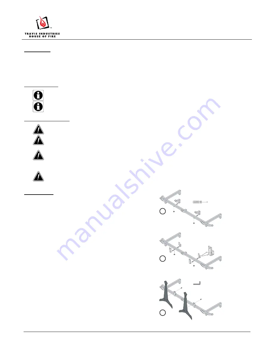 Travis Industries 564 HO Installation Instructions Manual Download Page 1