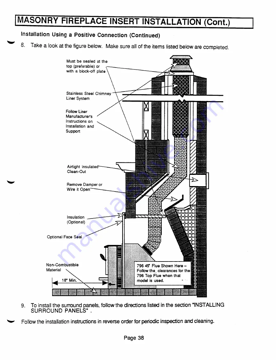 Travis Industries Avalon 796 45' flue Скачать руководство пользователя страница 39