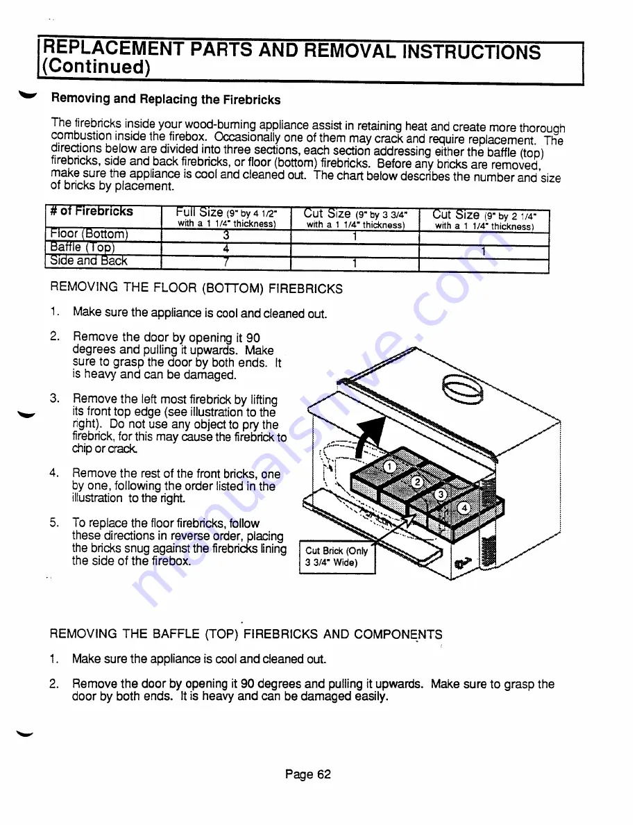 Travis Industries Avalon 796 45' flue Owner'S Manual Download Page 63