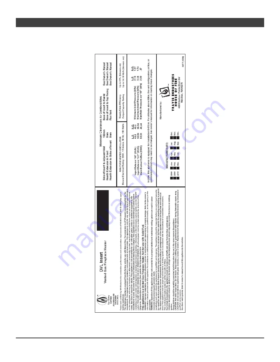 Travis Industries DVL EF II Owner'S Manual Download Page 35