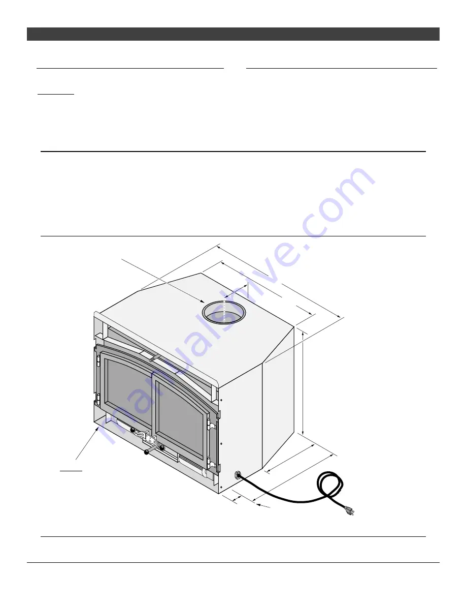 Travis Industries Flush Wood Insert Скачать руководство пользователя страница 6