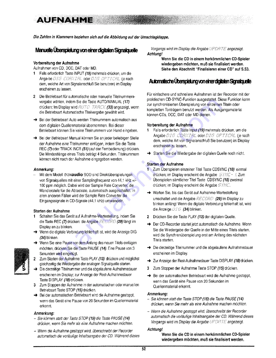 TraxData TraxAudio 900 User Manual Download Page 58