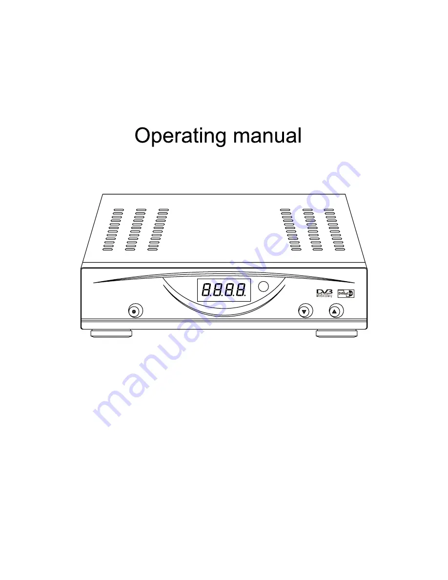 Traxis Digital satellite receiver Operating Manual Download Page 1