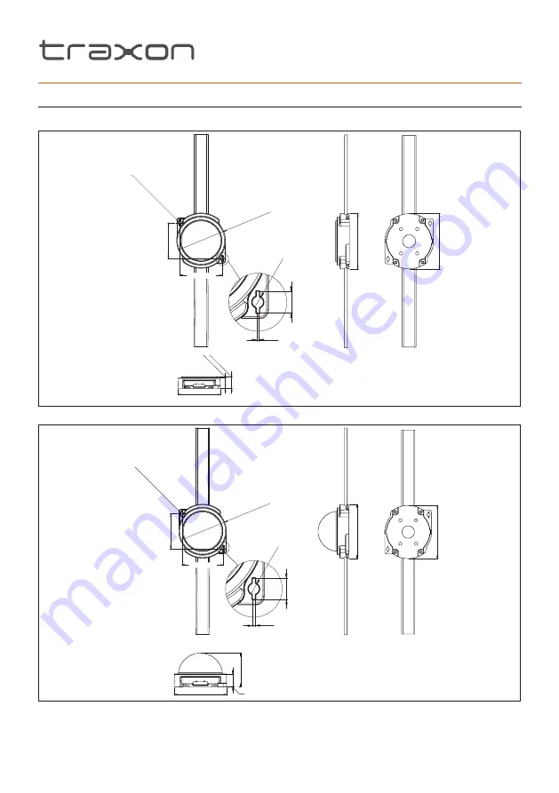 Traxon Allegro Dot M/L Diffused View Installation Manual Download Page 5