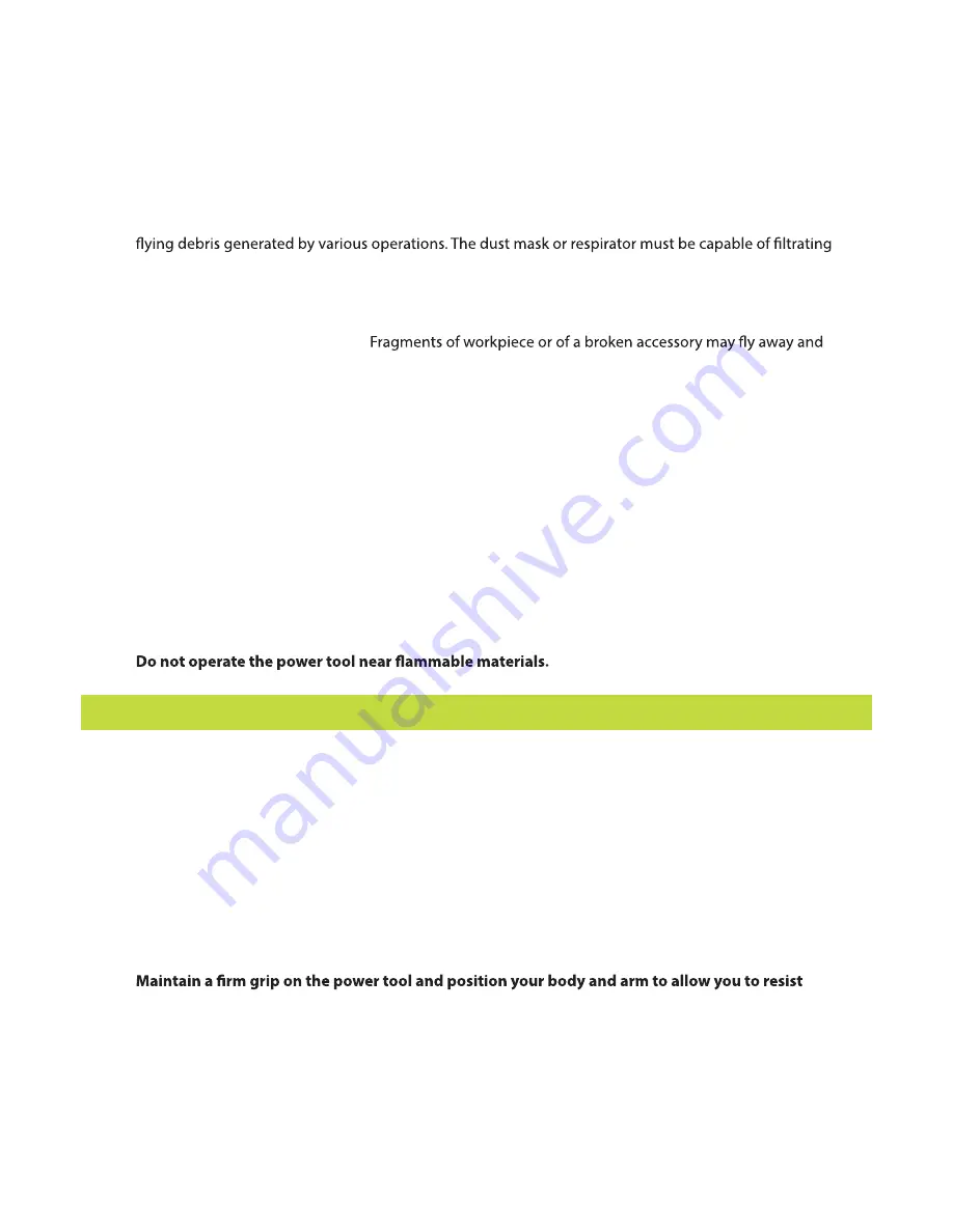 TRAXX P8000 Operation Manual Download Page 6