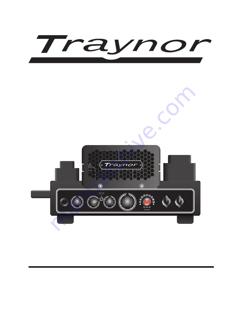 Traynor DarkHorse DH15H Owner'S Manual Download Page 1