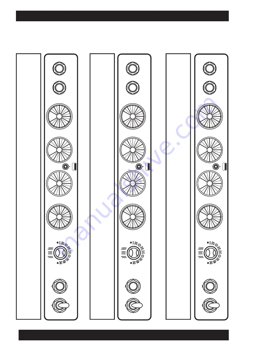 Traynor IronHorse DH40H Owner'S Manual Download Page 12