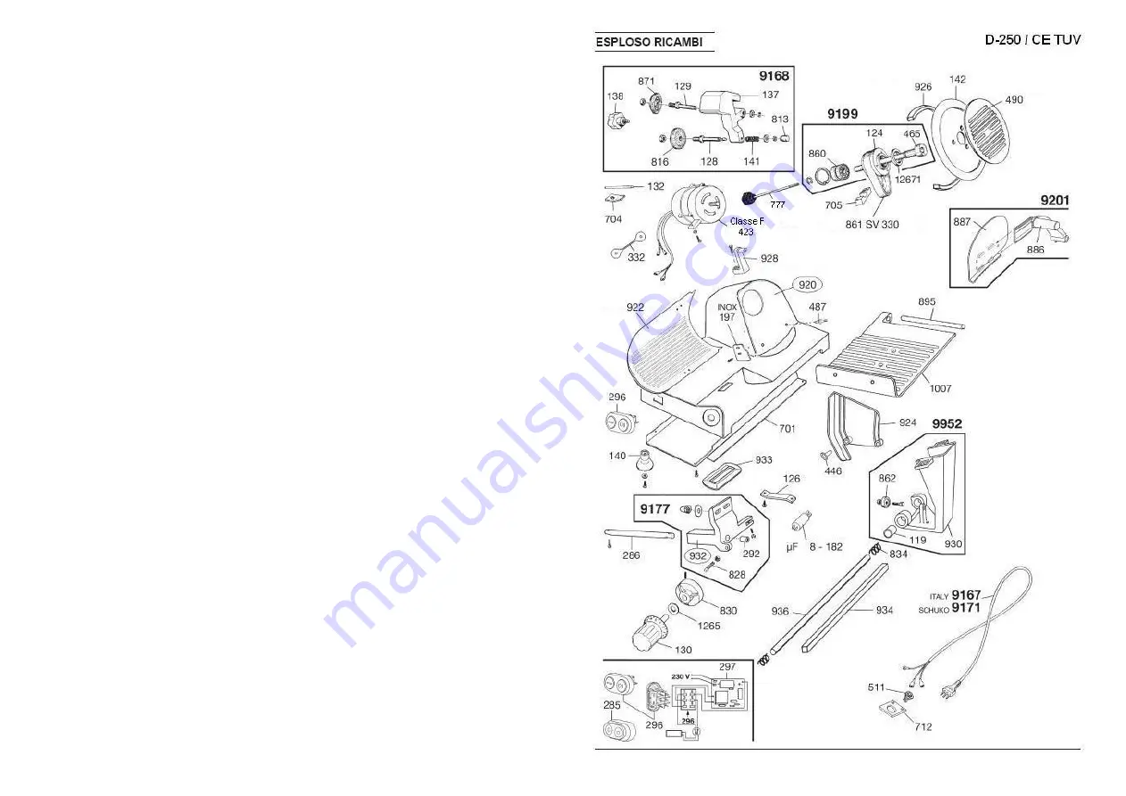 Tre Spade D-195 / CE-TUV-GS Directions For Use Manual Download Page 7