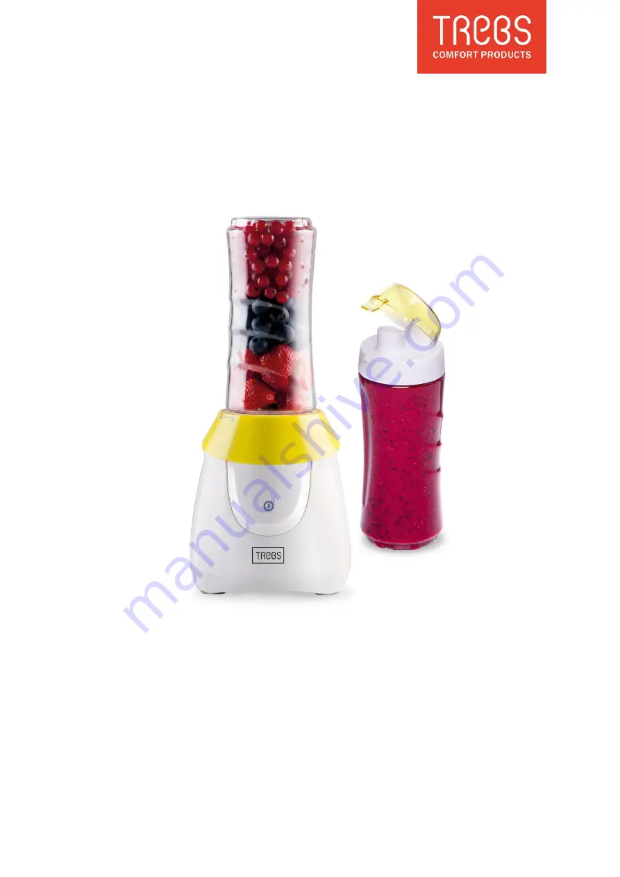 Trebs Smoothie to go Manual Download Page 1