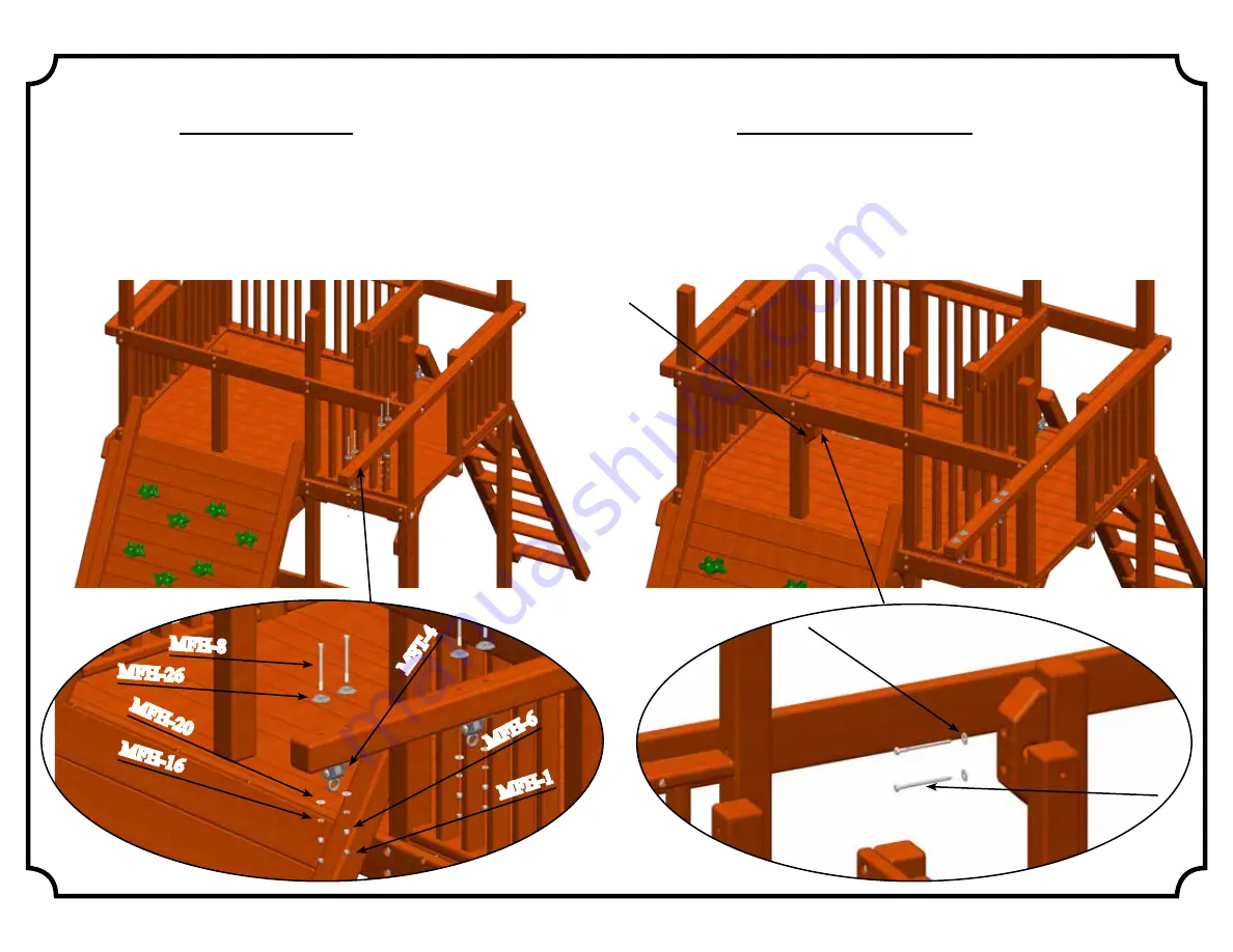 Tree Frogs 7.0 Mega Deck Fort Install Manual Download Page 45