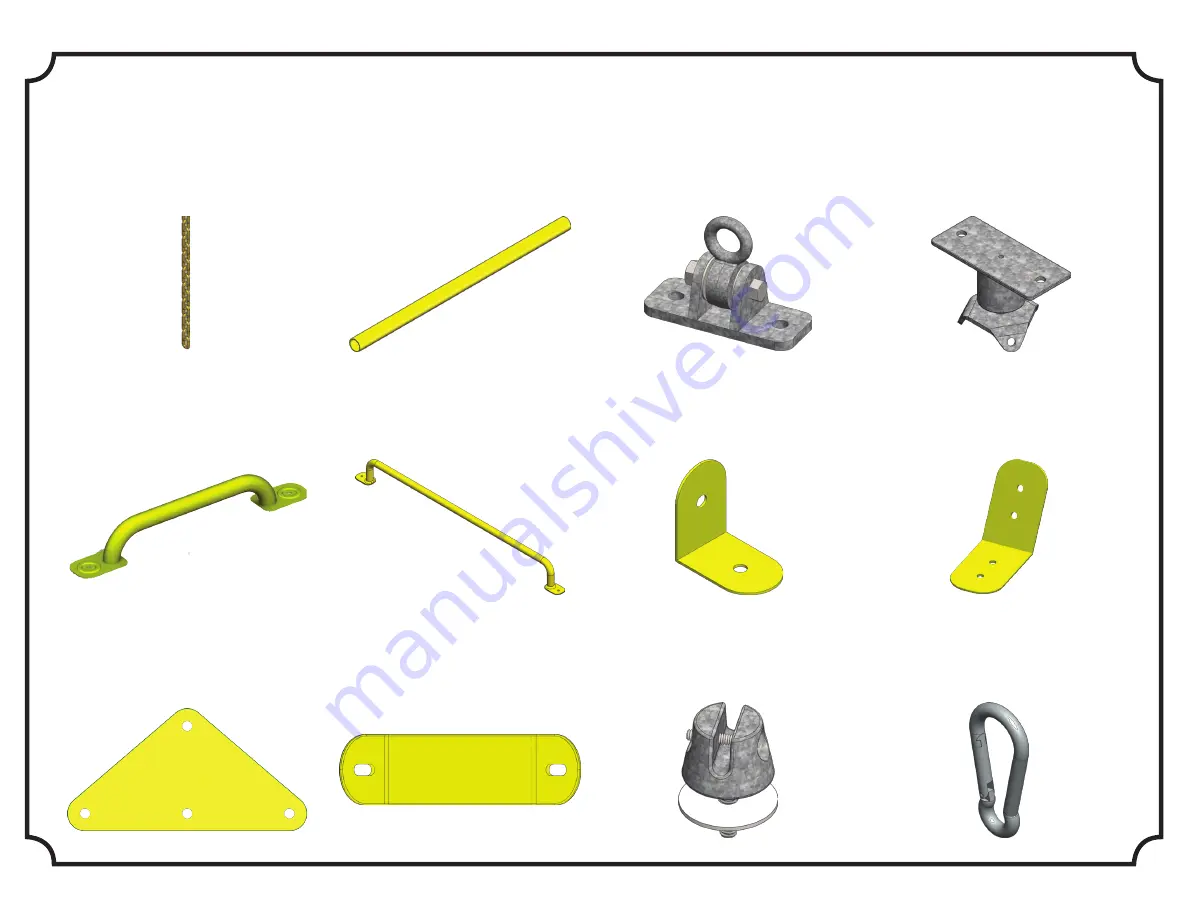 Tree Frogs PARROT ISLAND PLAYCENTER Base Manual Download Page 24