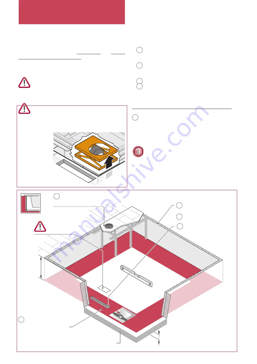 treesse Fusion Spa 200 Preinstallation Manual Download Page 13