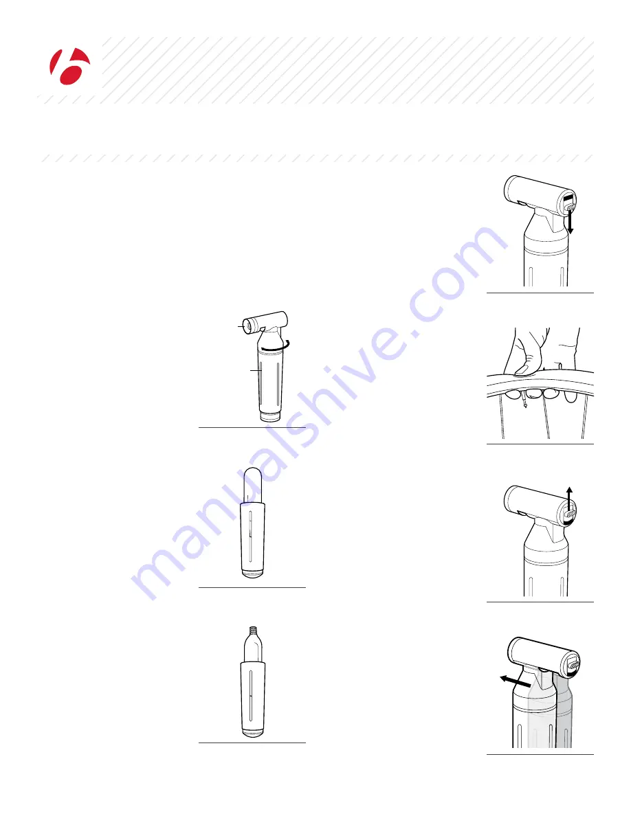 Trek Bicycle Bontrager Air Rush CO2 Inflator Manual Download Page 1