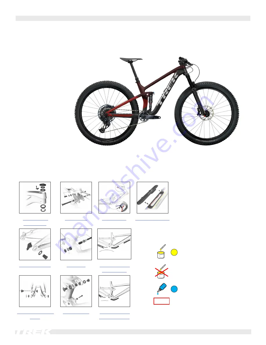 Trek MY22 Top Fuel Quick Reference Download Page 1