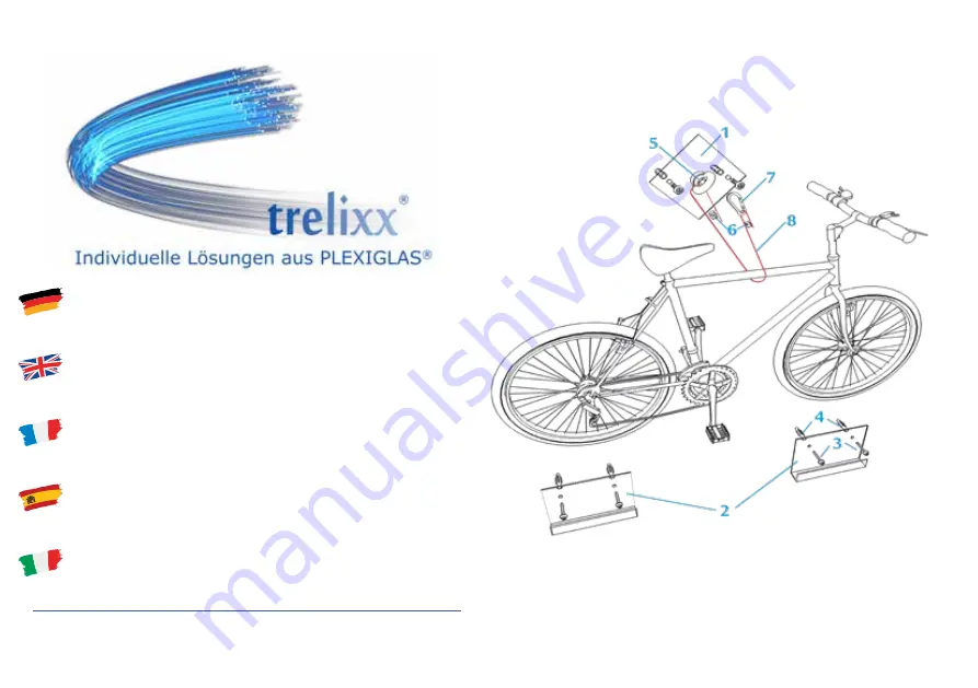 trelixx SW01028 Assembly Instructions Manual Download Page 1