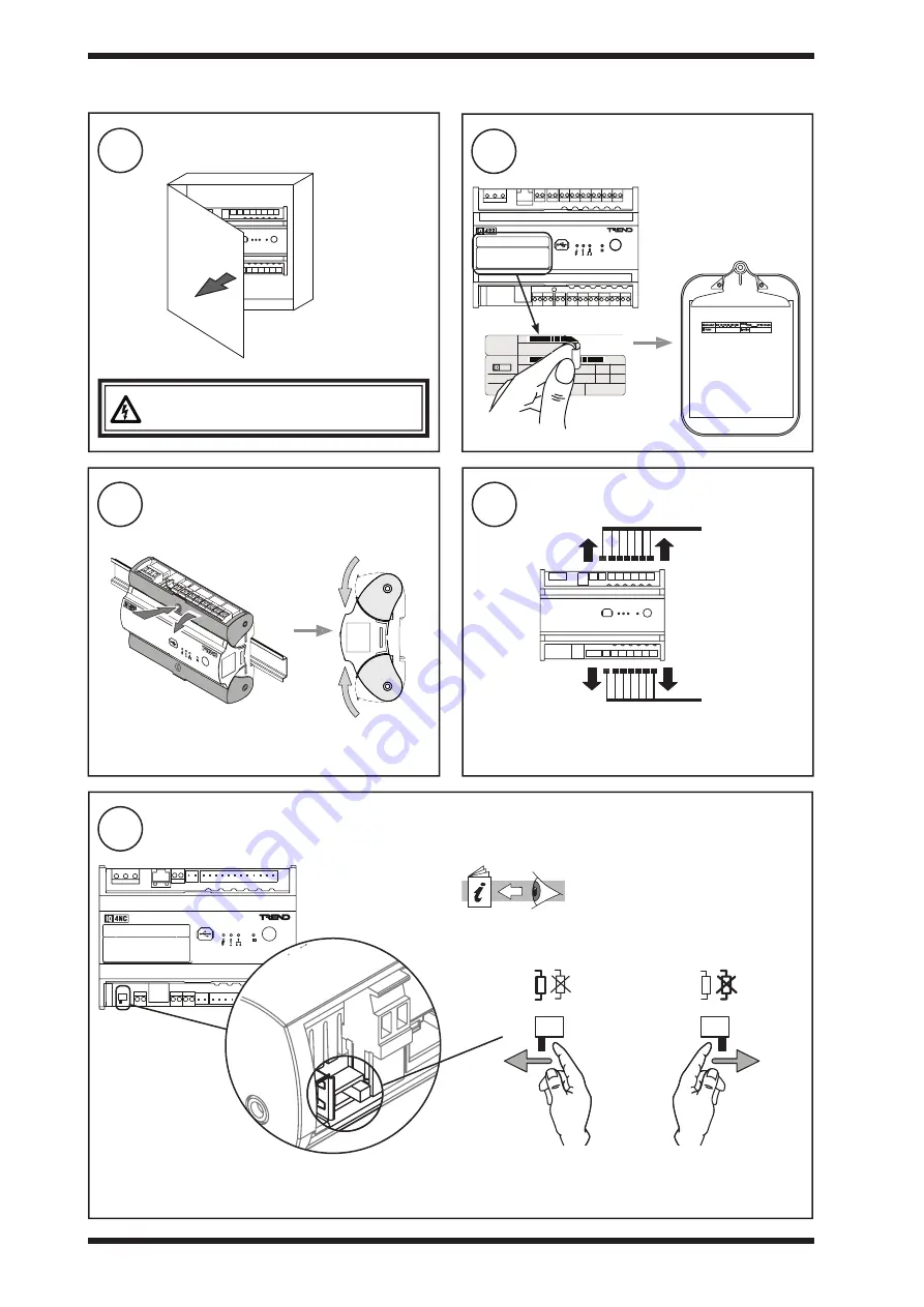 TREND IQ422 Installation Instructions Manual Download Page 2