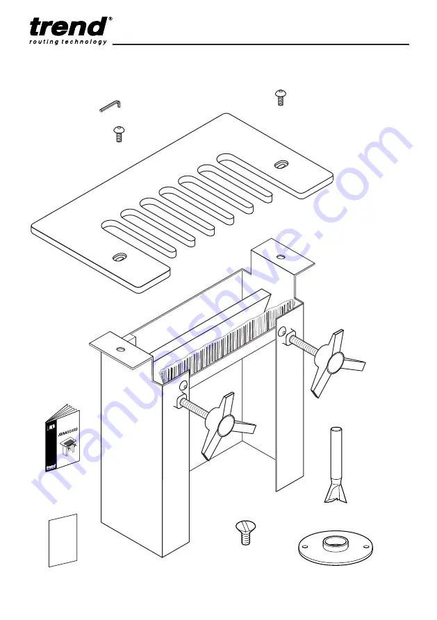 TREND JOINABOARD JOINTING JIG Скачать руководство пользователя страница 2