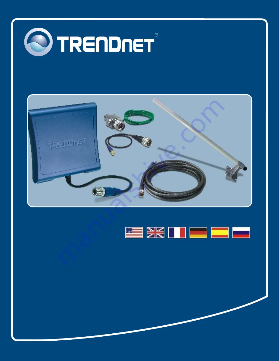 TRENDnet antenna Quick Installation Manual Download Page 1