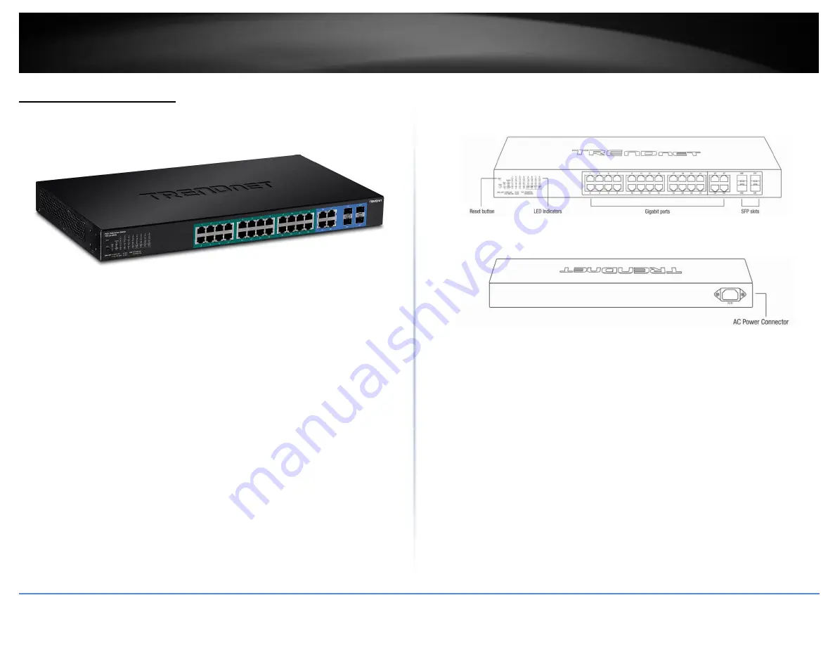 TRENDnet PoE Web Smart Switch Series User Manual Download Page 11