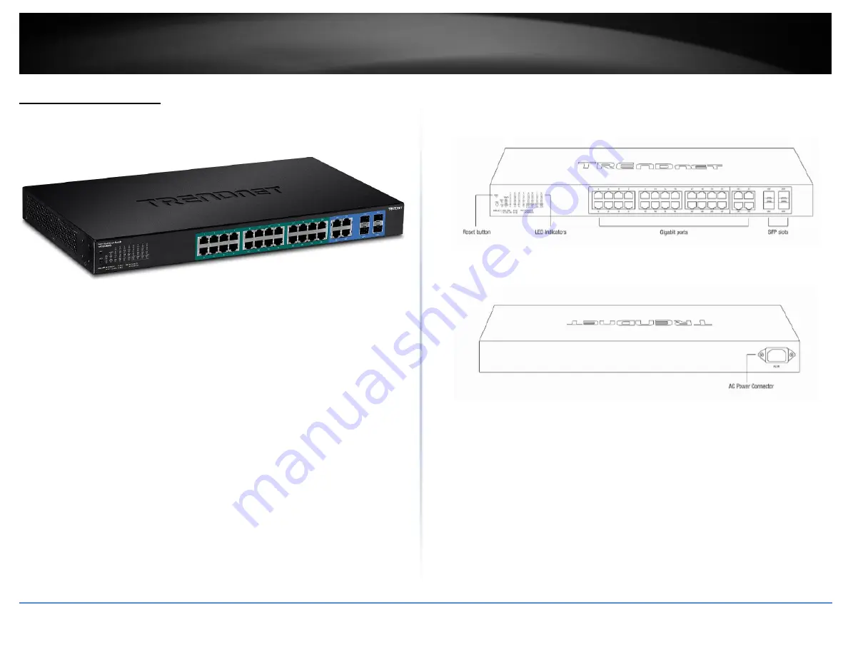 TRENDnet PoE Web Smart Switch Series User Manual Download Page 13